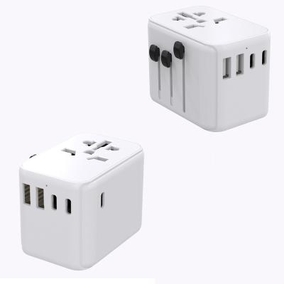 China Residential / General Purpose TUV Brand Approved Universal PD Travel Adapter With Ground, For Super Market, Shipping Mall for sale