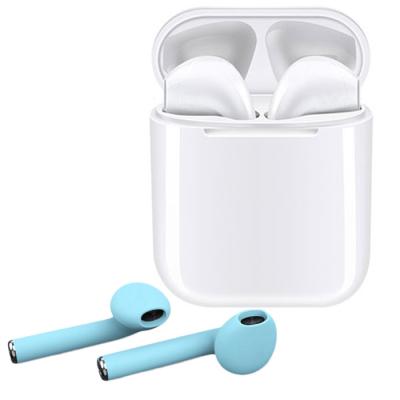 China Touch control support in-ear dropshipping noise canceling wireless earphone earbuds i12 TWS earbuds for sale