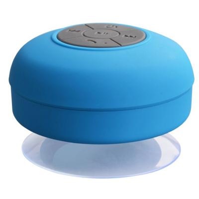 China Mini Promotion Gift Waterproof Wireless Speaker Shower with Suction for sale