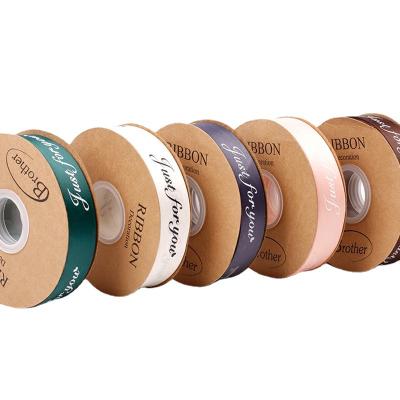 China Recyled New Arrival Recycle Strong Silk Ribbon Many Colors Suitable For Many Occasions Luxury Satin Silk Ribbon For Cake for sale