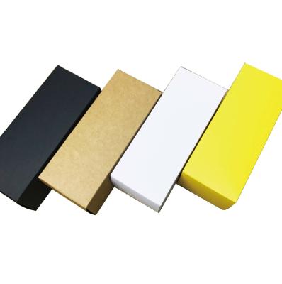 China Recycled Logo Boxes Direct Folding Custom Packaging Boxes In Stock Recycle Materials Factory Kraft Paper Gift Box Wrapping Paper for sale