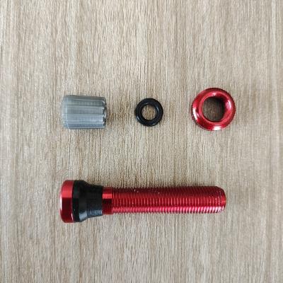 China Car Aluminum Tire Tire Valve Stem Tubeless Rim Bolt-in Dust Tire Valve Stem for sale