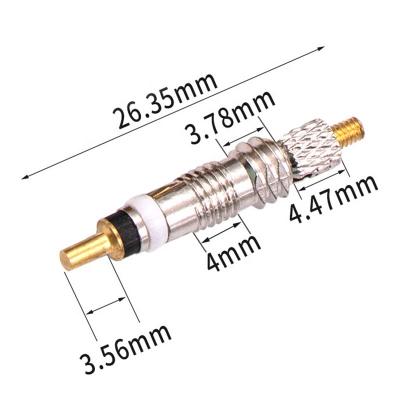 China Latest Hot Selling French Road Bike Tire Valve Core Compressor Bicycle Bike Valve and Removal Tool for sale