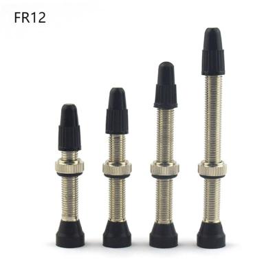 China Road Bike Tire Presta Valve Stem 40mm Tubeless Brass Material Valve Beak For Mtb, Mountain Bike, Road Bike, Bicycle for sale