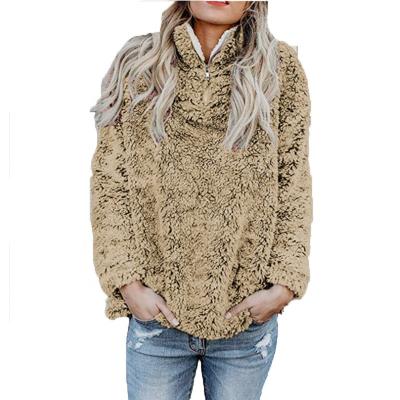 China Hot Sale New Arrival Monogrammed Women Anti-pilling Fleece Custom Sweater for sale