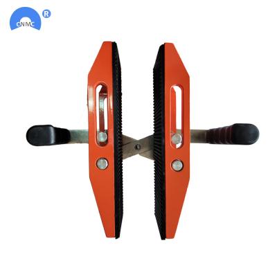 China Stone/Glass Lifting Hand Double Clamp Carry Clamp For Granite Slab Marble Stone Tile And Glass for sale