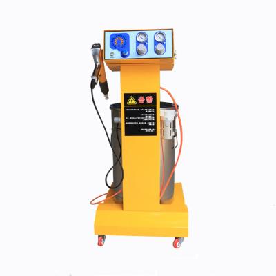 China Building Material Stores 45L Capacity Electrostatic Powder Coating Machine Spray Gun Paint Spray Paint Machine 450g/min for sale