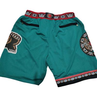 China Square 2022 the new hot fashion Memphis Edition Zipper Pocket Shorts green for sale