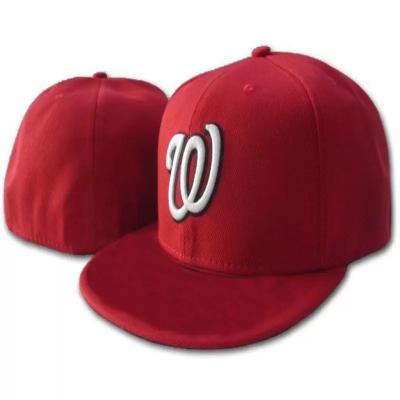 China Hot sale yupoo nationals w letter baseball caps mens gorras women hip hop hat hip hop bone aba reta casual hot rap toca fitted hats for sale