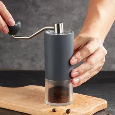 China MEIMOKA PORTABLE Operated Coffee Grinders Hand Crank Grinding Bean Coffee Device Portable Ceramic Grinding Core for sale