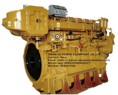 China Jichai chidong shengdong 1000hp 8 cylinders inline water pump with 1000Hp marine diesel engine C8190ZLC for sale