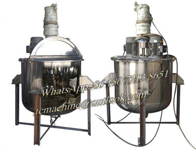 China Liquid with suspended solids 500L high speed disperser mixer with cowles disc disperser for sale