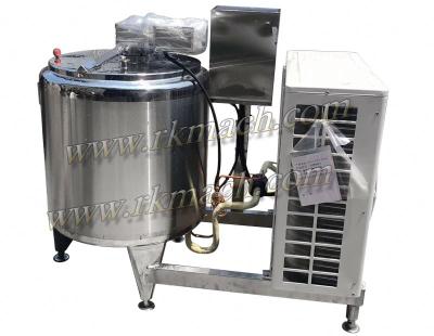 China food & Beverage Plant 300L~2000L Small Scale Milk Cooling Tank Milk Cooler for sale