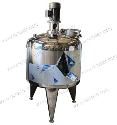 China Liquid with suspended solids 300L mixer emulsion emulsifying mixing tank for high shear emulsifying for sale