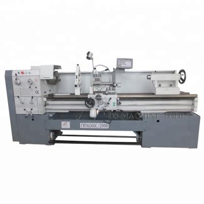 China Building Material Bad Stores CHT6260C GAP Lathe Machine Horizontal Conventional Lathe for sale