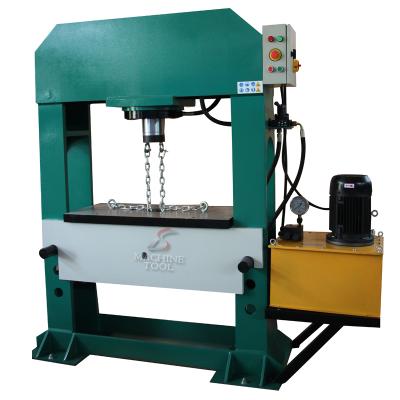 China Manual and Electric Hydraulic Press Building Material Stores 100 Ton Hydraulic Press Machine for sale