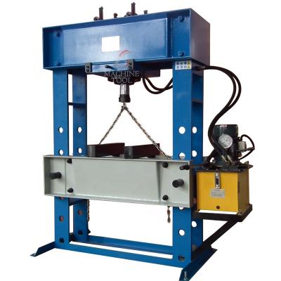 China Manual and Electric Machine HP-100SD 100 Ton Hydraulic Press of Hydraulic Press Building Material Stores for sale