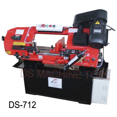 China DS712 horizontal portable horizontal metal band saw steel cutting machine,stainless steel pipe cutting machine for sale