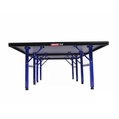 China 50*50steel pipe color factory can be customizedAttractive price 18MM card MDF folding table tennis table, table tennis table wholesale for sale