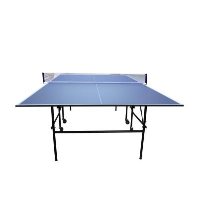 China MDF Factories Can Customize Colors Indoor Professional Mobile MDF Tennis Table Ping Pong Table Folding Leg Table for sale