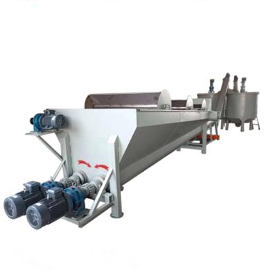 China Waste Plastic Crushing And Washing PE PP Waste Rigid Plastic Recycling Machine / Film Scrap Washing Line for sale