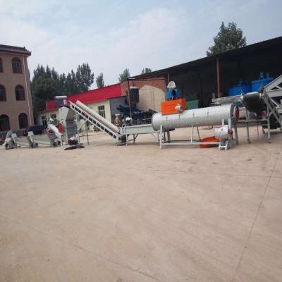 China Waste Plastic Crushing And Washing PET Recycle Plastic Pellets Making Machine Price for sale