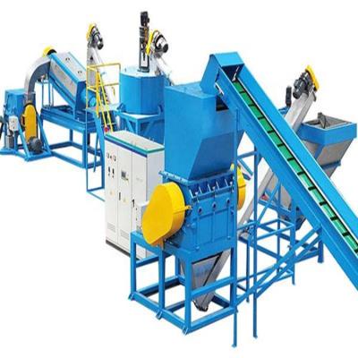 China PET bottle recycling pet bottle flakes washing recycling production line / waste plastic flakes recycling machine price for sale