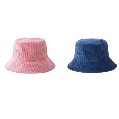 China Character Order Custom Fitted Corduroy Bucket Hat For Women Embroidery Bucket Hat Corduroy Wholesale Topi For Men And Women for sale