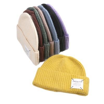 China Winter Multicolor Beanie Knitted Hat Sport Beanie Custom Wholesale Bulk Winter Beanie Unisex Colorful Acrylic Knit Mens Womens COMMON for sale