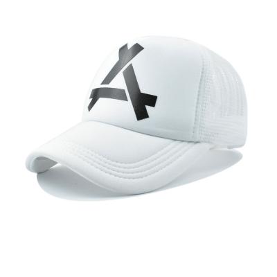 China COMMON Custom Logo Foam Baseball Trucker Hat Adjustable Size Sports Hat for sale