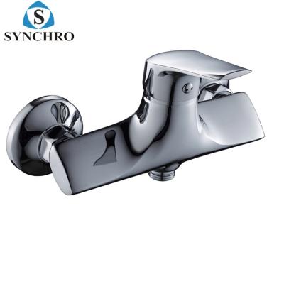 China Without SKL-6903 Solid Copper Wall Mounted Slide Bar Bath Shower Faucet SYNCHRO for sale