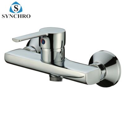 China Without Slide Bar Single Handle Chrome Plating Bath Shower Water Mixer Tap SKL-0983 for sale