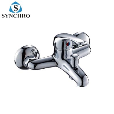 China Without Slide Bar Bath Shower Set European Outdoor Tub Faucet SKL-1150S for sale