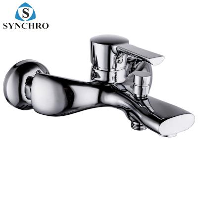 China Without Slide Bar SKL-32110 High End Market Chrome Bathtub Faucet Shower Mixer for sale