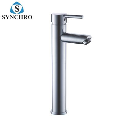 China SKL-1822A Contemporary Brass Deck Mounted Waterfall Bathtub Bathroom Sink Lavatory Spout Faucet for sale