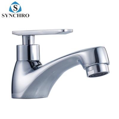 China SKL-324 Basin Faucet Mixer Tap Deck Mounted Basin Faucet With Chrome Color for sale