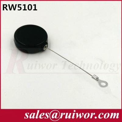 China RUIWOR RW5101 Round Smallest Retractable Tether with Ring Terminal for sale