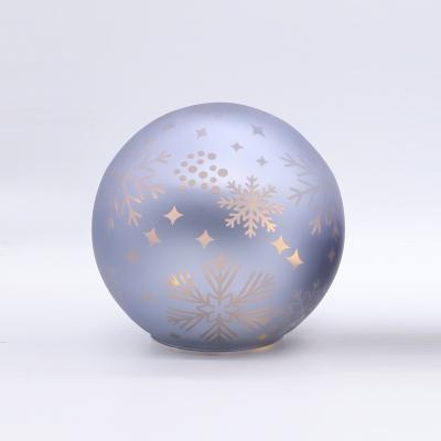 China Wholesale creative and unique style manufacturer Christmas lamp ball decoration lamp glass decoration for sale