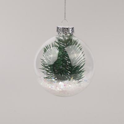 China Creative and Unique Style Transparent Party Pendant, Christmas Glass Pendant, Christmas Ball for sale