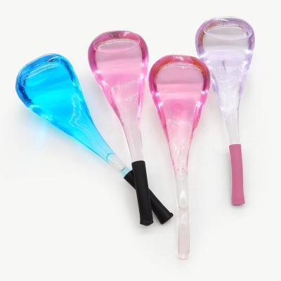 China Manufacturer Direct Sales Modern Beauty Equipment Energy Ball Crystal Glass Ball Massage Face And Eye Ice Wave Spoon for sale