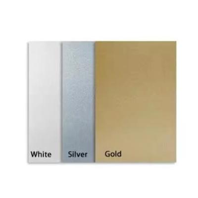 China Yinsa AL003G Wholesale 15*20cmHD color shiny gold color metal photo promotional sublimation aluminum foil for sale