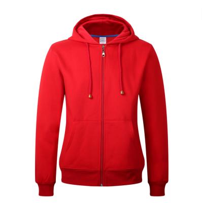 China Wholesale Custom Yinsa TS004 Anti-wrinkle unisex hooded sweatshirt red sublimation sports hoodies with zipper for sale