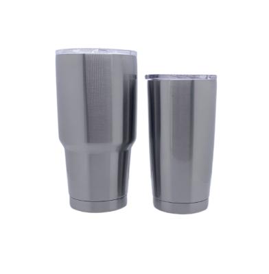 China yinsa ST042 Sublimation 30oz Stainless Steel Durable Silver Double Wall Vacuum Insulated Beer Coffee Milk Car Tumbler Mugs for sale