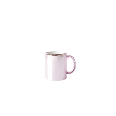 China Yinsa M046 Viable Popular Ceramic Sublimation Mug 11oz Coated Glitter Mug for sale