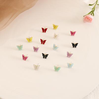 China Cute earrings women's butterfly personality creative earrings shape earrings for sale