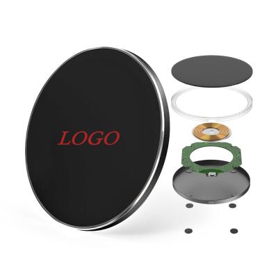 China Newest Cell Phone Qi Charger Pad Custom Wireless Charging Pad Phone Radio for sale