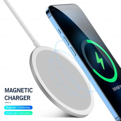 China Mobile Phone Charger Magnetic Fast Radio New Mini Charging Cheap Wireless Charging Pad Qi Portable Charger for sale