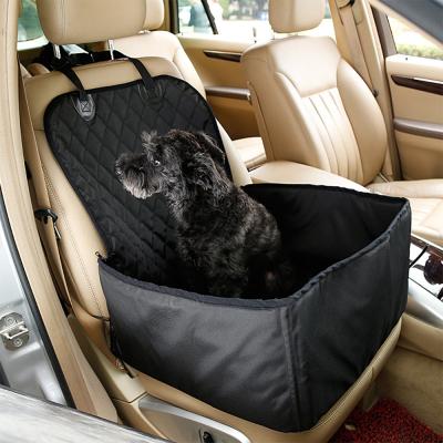 China Travel Anti-Scratch Dog Car Waterproof Non-Slip Seat Cover for Backseat with Mesh Window Side Flaps and Storage Pockets for sale