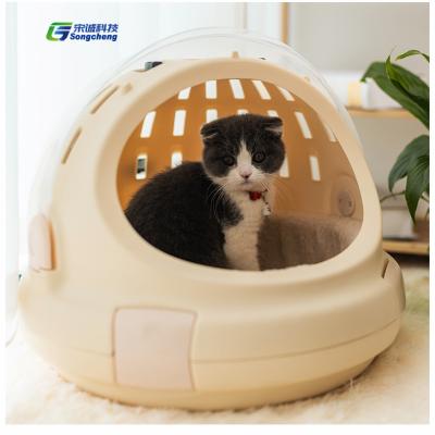 China Multifunctional Cat Nest Partially Enclosed Capsule by Cat Beds Designer Portable Unique Travel Pet for sale