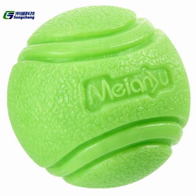 China Hot Selling Stocked Dog Ball Interactive Toy, Bite-Resistant Soft Rubber Pet Balls Size M 120pcs/carton for sale